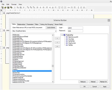 acumatica report designer|acumatica report builder.